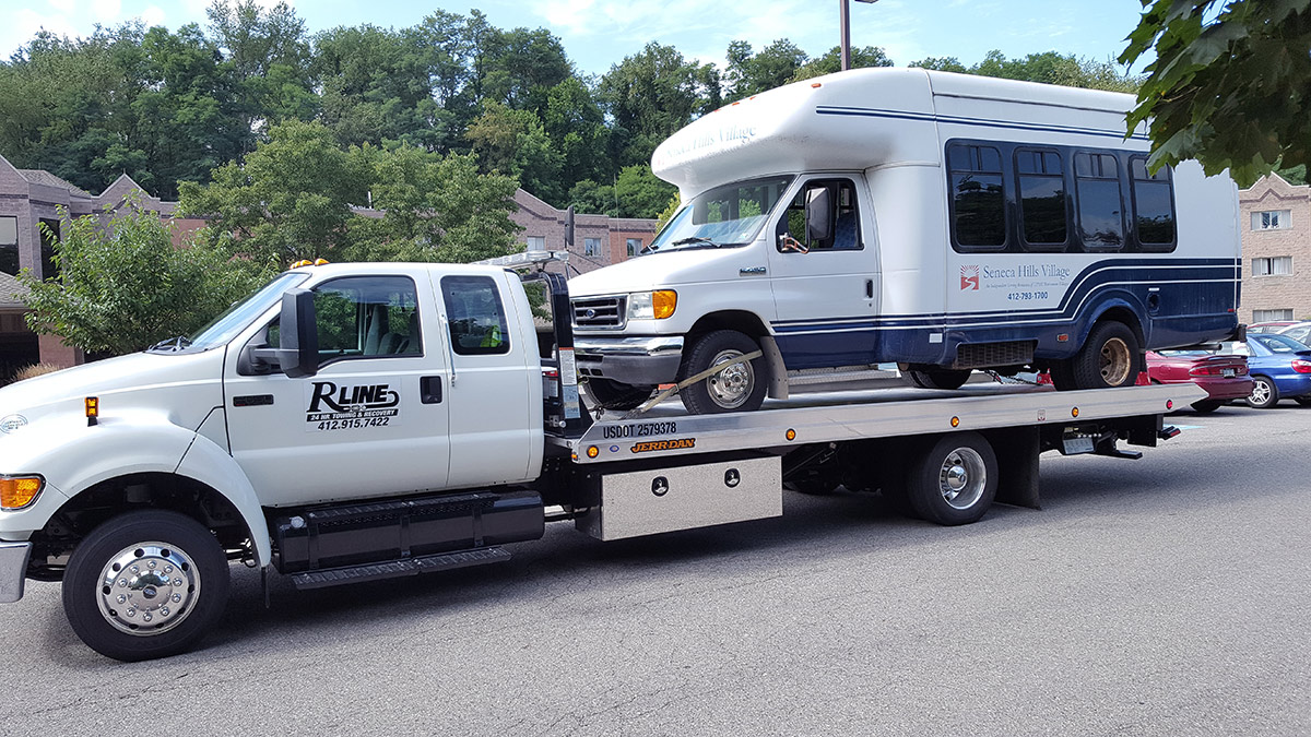 R Line Towing Medium Towing Services Greater Pittsburgh Area