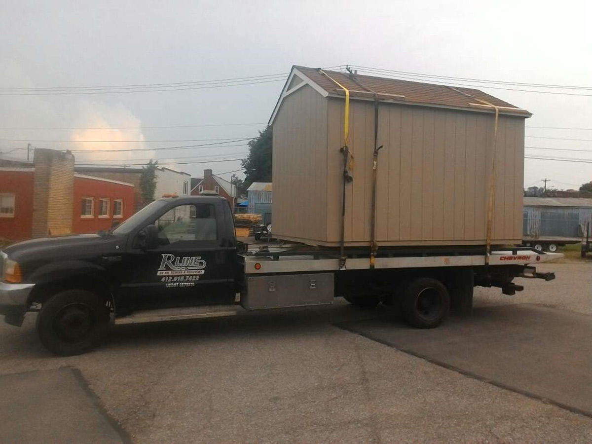 Pittsburgh Area Specialty Towing Service R Line Towing