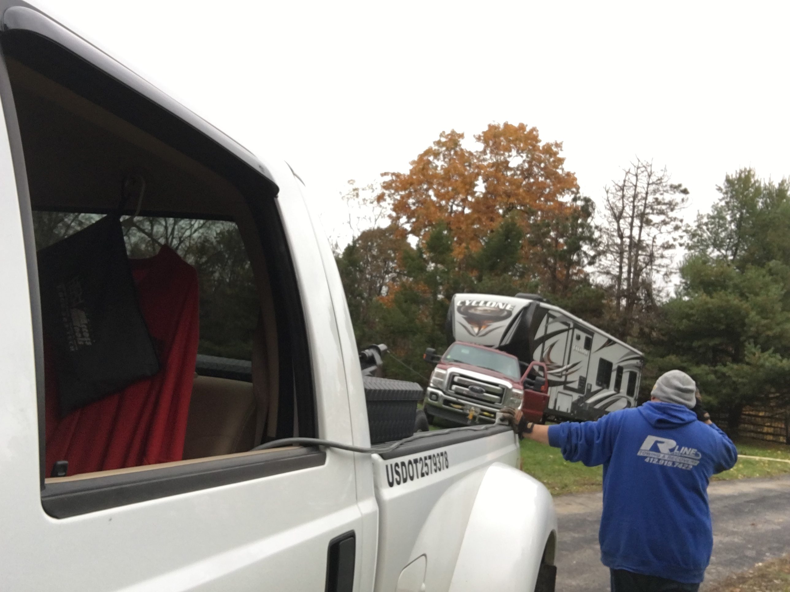 truckcamperwinchout R Line Towing