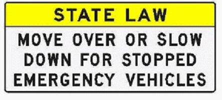 move over slow down law r line towing